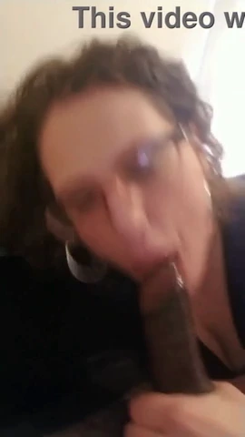 Shay giving oral pleasure to a big black cock (comshot) porn video