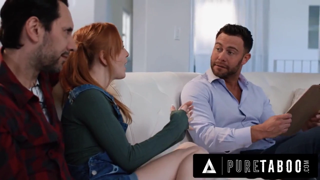 Secret sharing leads to a taboo threesome with step-sibling and social worker porn video